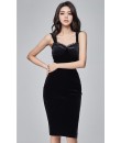 4✮- Bodycon Knee Dress (Top+Skirt) - JFFS47607 / M26941