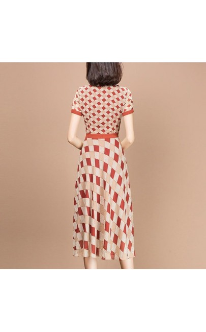 4✮- Knee Dress (S-L) - JIFS51167