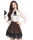 4✮- Knee Dress (Top+Skirt) - JJFS51978