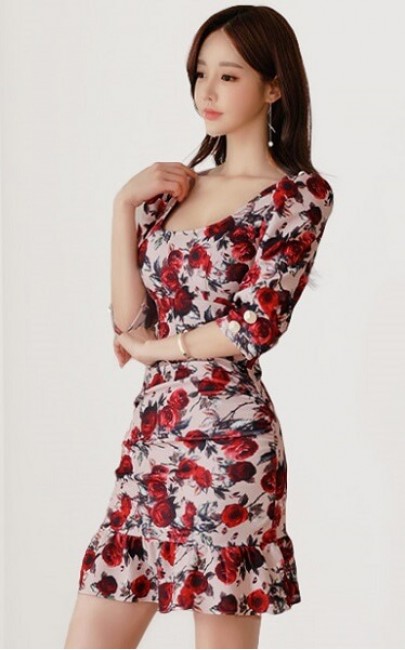 4✮- Bodycon Dress - JJFS51996