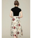 4✮- Midi Dress (Top+Skirt, S-2XL) - JJFS52272