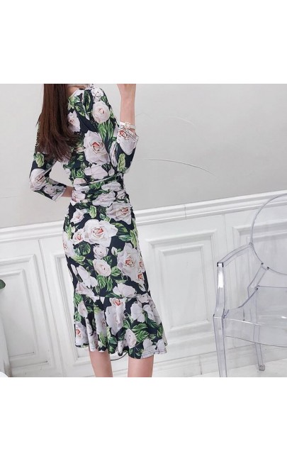 4✮- Mermaid Knee Dress - JKFS52658