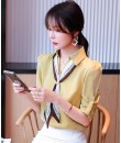4✮- Casual Shirt (With Scarf) - JKFS54834