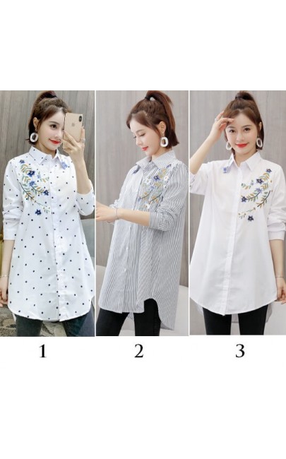 4✮- Long Casual Shirt - JKFY13105