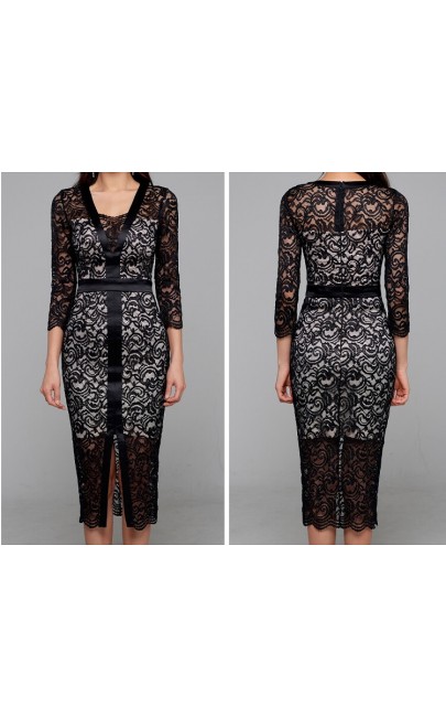 4✮- Bodycon Dress - JMFS45259