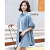 4✮- Denim Long Jacket / Top - JMFS56243