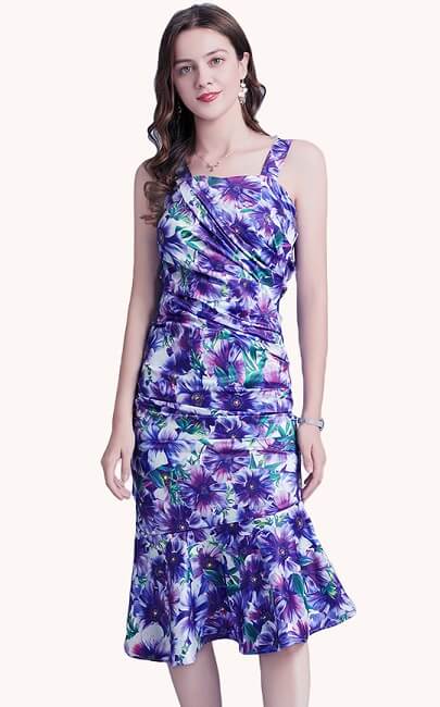 4✮- Mermaid Midi Dress - JMFS56410