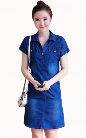 4✮- Denim Dress - JMFY13365 / MY3098
