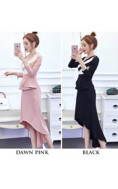 4✮- Knee Dress - JOFS59098