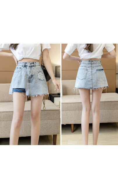 4✮- Denim Skort - JOFS60405 / RS642 4✮- Denim Skort - JOFS60405 / RS642