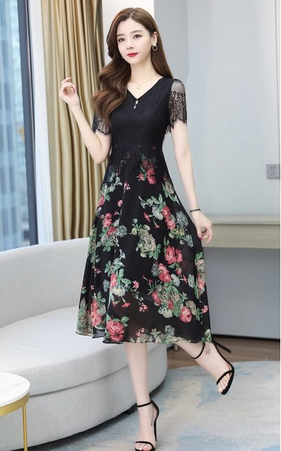 4✮- Knee Dress (Small Cutting) - JPFS62075 4✮- Knee Dress (Small Cutting) - JPFS62075