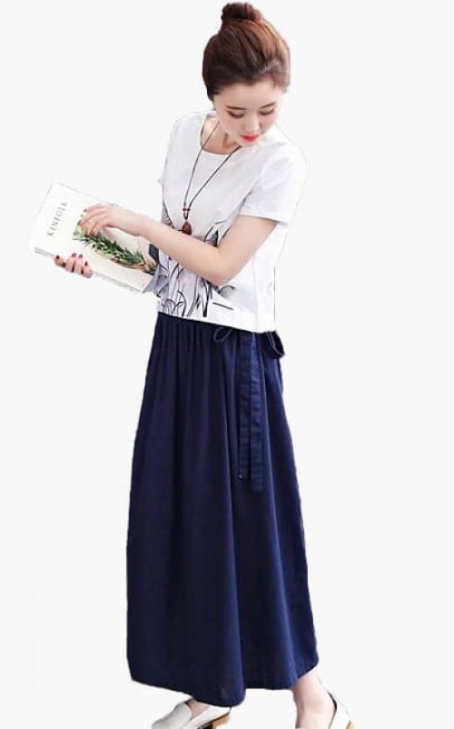 3✮- Midi Dress (Top+Skirt) - JQFRS1281 / KY8419