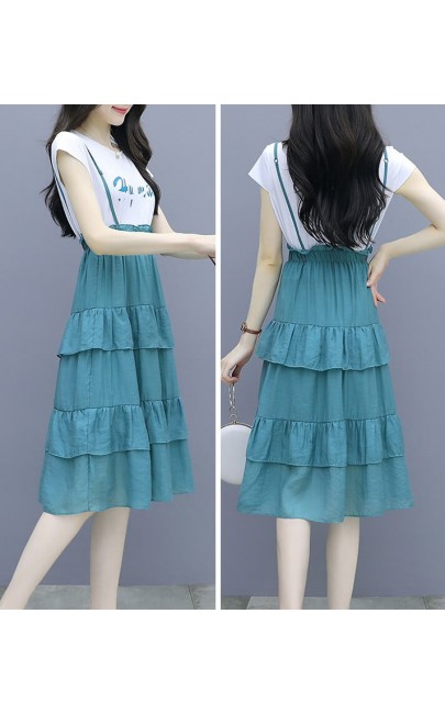 4✮- Dress (Pinafore+Top) - JRFRS2374