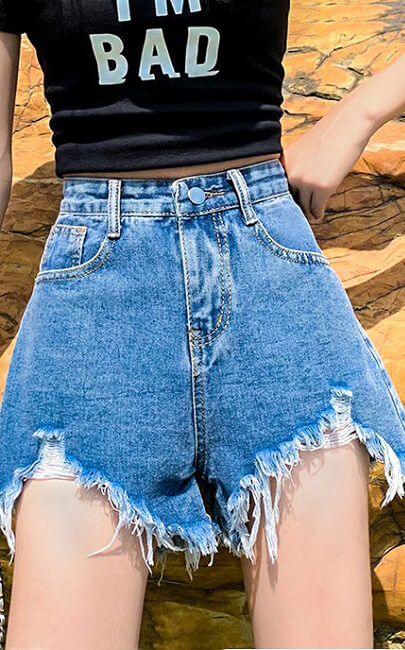 3✮- Denim Shorts - JRFRS2997