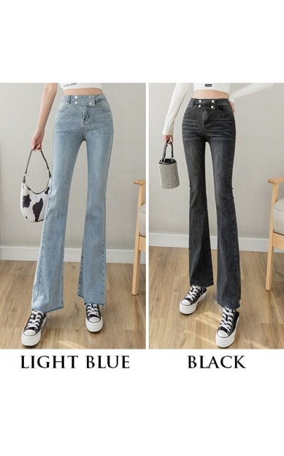 4✮- Elastic Denim Pants - JSFRS3029 4✮- Elastic Denim Pants - JSFRS3029