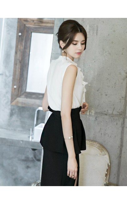 4✮- Bodycon Dress (Top+Skirt) - JSFRS3083