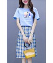 4✮- Knee Dress (Top+Skirt) - JSFRS3648