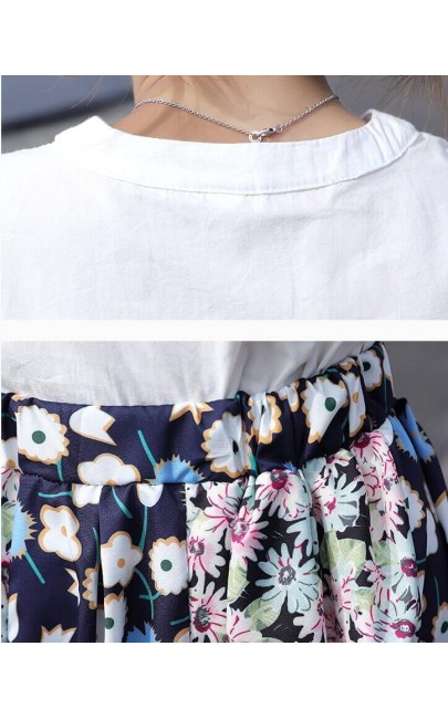 4✮- Midi Dress (Top+Skirt) - JUFRS5544