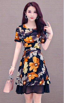 3✮- Dress (Small Cutting) - JUFRS5595 (Ready Stock)