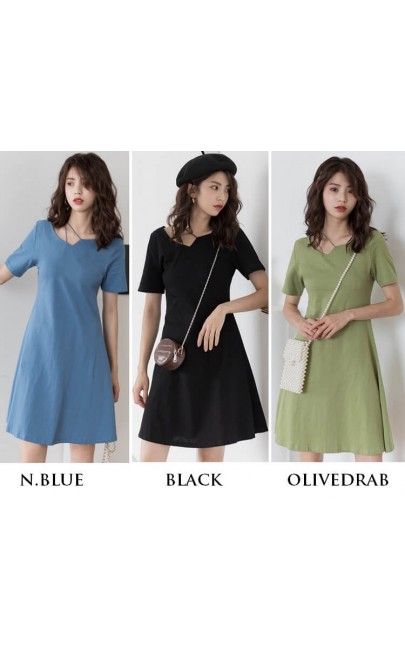 3✮- Knee Dress - JUFRS5946