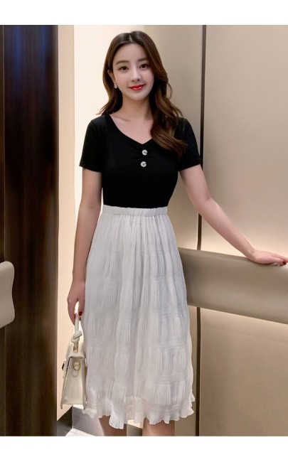 4✮- Knee Dress (Small Cutting) - JVFRS6136