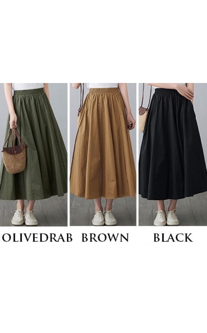 4✮- Midi Skirt (S-5XL) - JXFRS8295