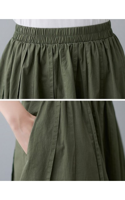 4✮- Midi Skirt (S-5XL) - JXFRS8295
