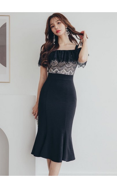 4✮- Mermaid Knee Dress - JXFRS8625 4✮- Mermaid Knee Dress - JXFRS8625