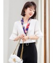4✮- Casual Shirt (With Scarf) - JYFRS10128