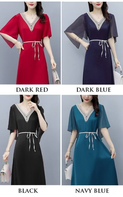 4✮- Knee Dress - JYFRS10793