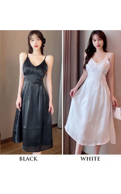 4✮- Strap Knee Dress - JYFRS9826