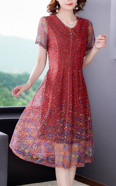 4✮- Dress (Small Cutting) - JZFRS11367