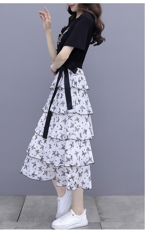 4✮- Midi Dress (Top+Skirt) - JZFRS12492