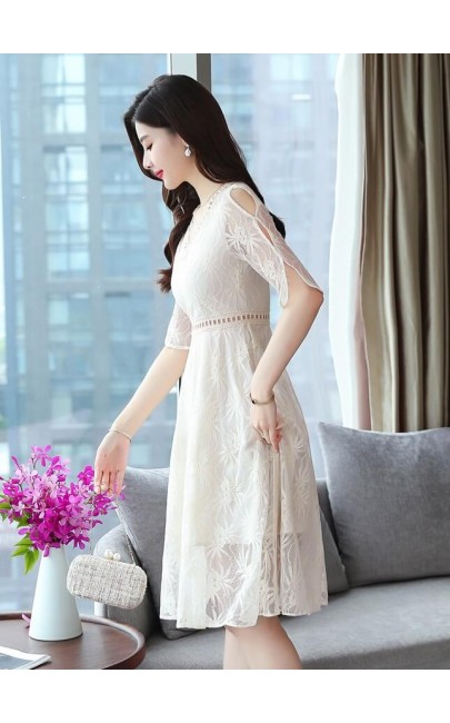 4✮- Knee Dress (Small Cutting) - KAFRS12709 4✮- Knee Dress (Small Cutting) - KAFRS12709