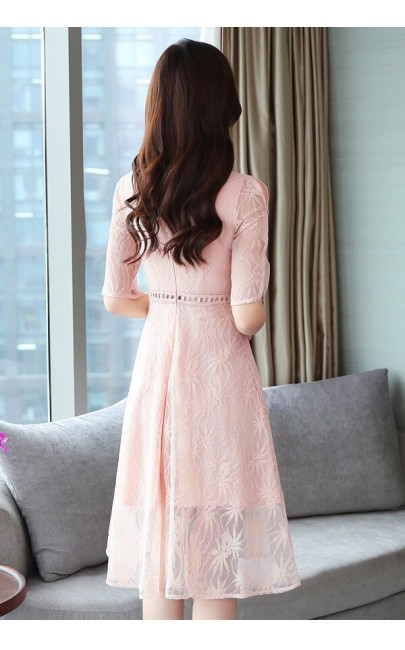 4✮- Knee Dress (Small Cutting) - KAFRS12709 4✮- Knee Dress (Small Cutting) - KAFRS12709