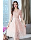 4✮- Knee Dress (Small Cutting) - KAFRS12709 4✮- Knee Dress (Small Cutting) - KAFRS12709