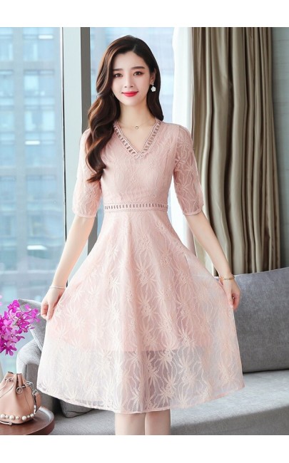 4✮- Knee Dress (Small Cutting) - KAFRS12709 4✮- Knee Dress (Small Cutting) - KAFRS12709