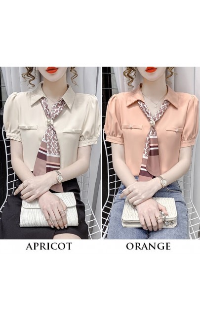 4✮- Casual Shirt (With Tie) - KAFRS12776 4✮- Casual Shirt (With Tie) - KAFRS12776
