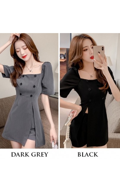 4✮- Set (Long Top+Shorts) - KAFRS12959 4✮- Set (Long Top+Shorts) - KAFRS12959