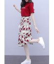 4✮- Knee Dress (Top+Skirt) - KAFRS9703