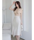 4✮- Mermaid Knee Dress (Top+Skirt) - KBFRS13730
