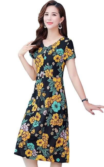 3✮- Knee Dress - KCFRS15542