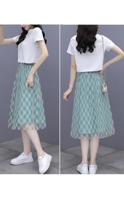 4✮- Midi Dress (Top+Skirt) - KCFRS15919 4✮- Midi Dress (Top+Skirt) - KCFRS15919