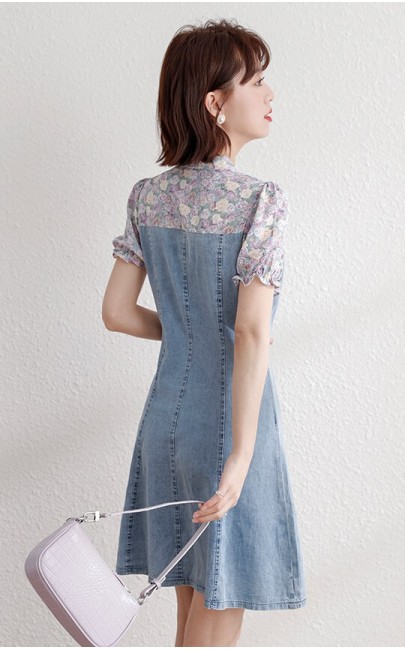 4✮- Denim Dress - KDFRS17587