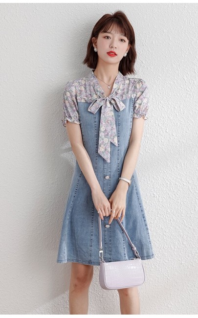 4✮- Denim Dress - KDFRS17587