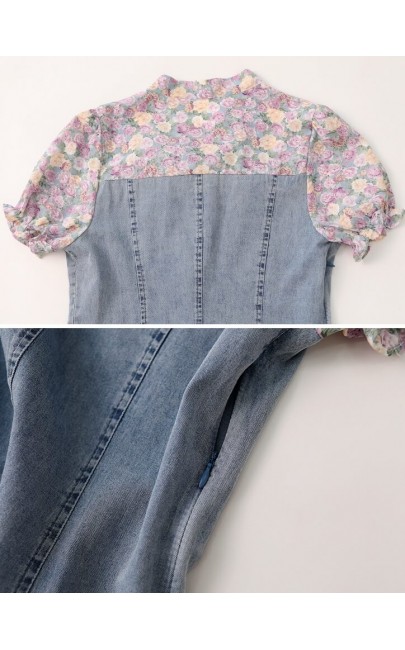 4✮- Denim Dress - KDFRS17587 4✮- Denim Dress - KDFRS17587