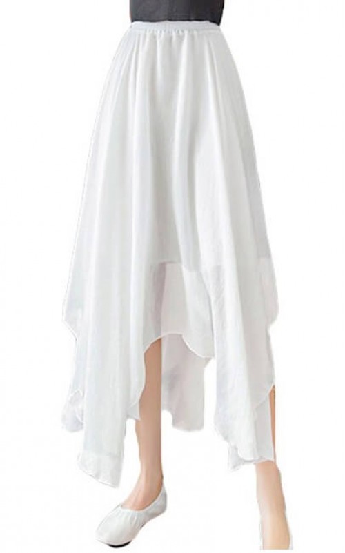 4✮- Knee Skirt (S-XL) - KEFRS19104
