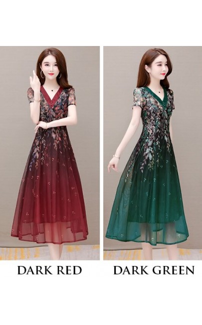 4✮- Knee Dress (Small Cutting) - KFFRS19771