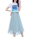 4✮- Knee Dress (Top+Skirt) - KFFRS21520
