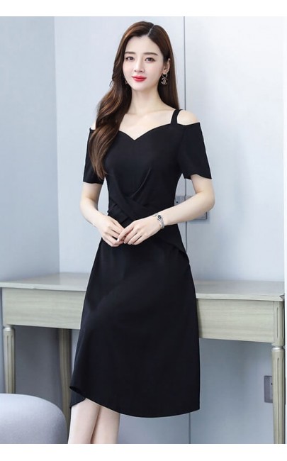 4✮- Knee Dress - KGFRS22218 4✮- Knee Dress - KGFRS22218